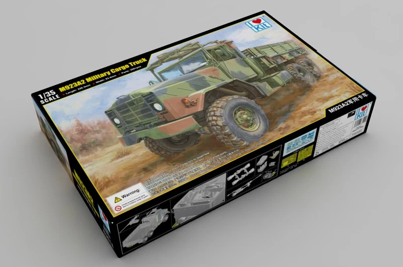 I Love Kit 63514 M923A2 MILITARY CARGO TRUCK 1:35 Kit di modellismo - Immagine 2 di 4