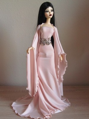 Rose Gold goth 4 Wilde Imagination Evangeline Ghastly 18'' doll Handmade by JEC