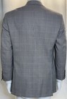 HOUSE OF CARRINGTON 100% Wool 2-Button Plaid Black/White SportCoat Size 42R — photo 5