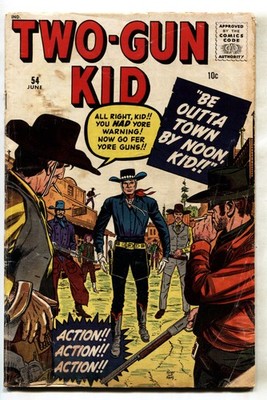 Two-gun Kid #54--1960--Jack Kirby cover--John Severin--comic book