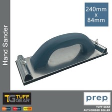 Prep Hand Sander Sanding Block Surface Preparation Tool Ergonomic Grip Wood
