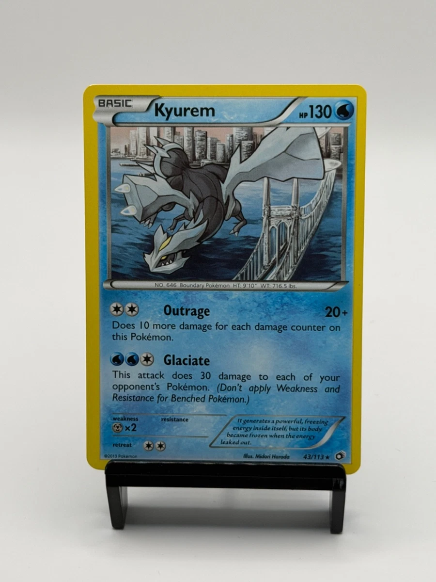 kyurem pokemon card value White Boundaries Crossed 102/149 Tcg Mp Regular Rare – Omniphustoys Evolves from null Type Pokemon - Black Kyurem ex