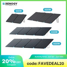 Renogy Solar Panel Portable&Foldable 100W/220...