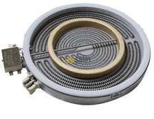 GENUINE MIELE COOKTOP CERAMIC ELEMENT – DUAL HOT PLATE KM 443 KM443 – 08205310