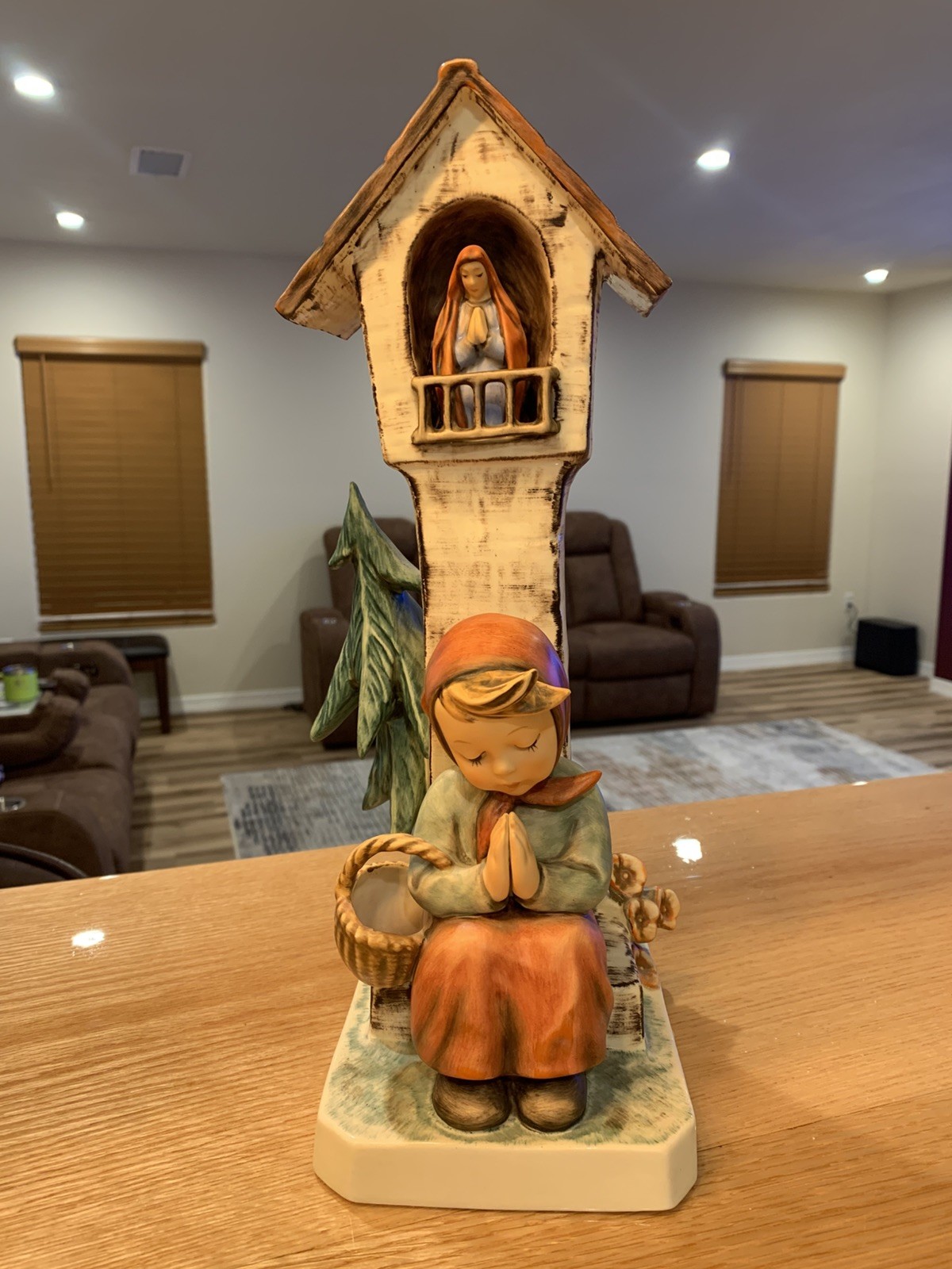 Vintage Goebel Hummel 13” Worship Figurine #84/5 W Germany TMK5 