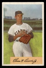 1954 Bowman Baseball Card #137 Elmer 'Al' Corwin