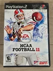 NCAA Football 11 (Sony PlayStation 2, 2010) No Manual - Tested