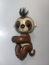WowWee Fingerlings 5  Sloth Interactive Pet Tested Working Great Toy