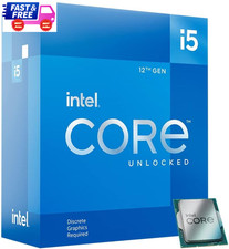 Core i5-12600KF Desktop Processor 10-Core 6P 4E 4.9GHz Unlocked LGA1700