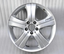 1x Alufelge 18 Zoll 8.0" 5x112 60ET Glanz Silber A1644011502 Mercedes-Benz W164