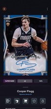 2026 Topps Signature Series NBA Collect Cooper Flagg RC AUTO Super Rare DIGITAL!