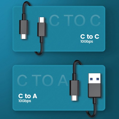 M.2 Nvme SSD-Gehäuse USB 3.1 10Gbps Unterstützt 2Tb Plug & Play SSD-Gehäuse KUI - Photo 19/24