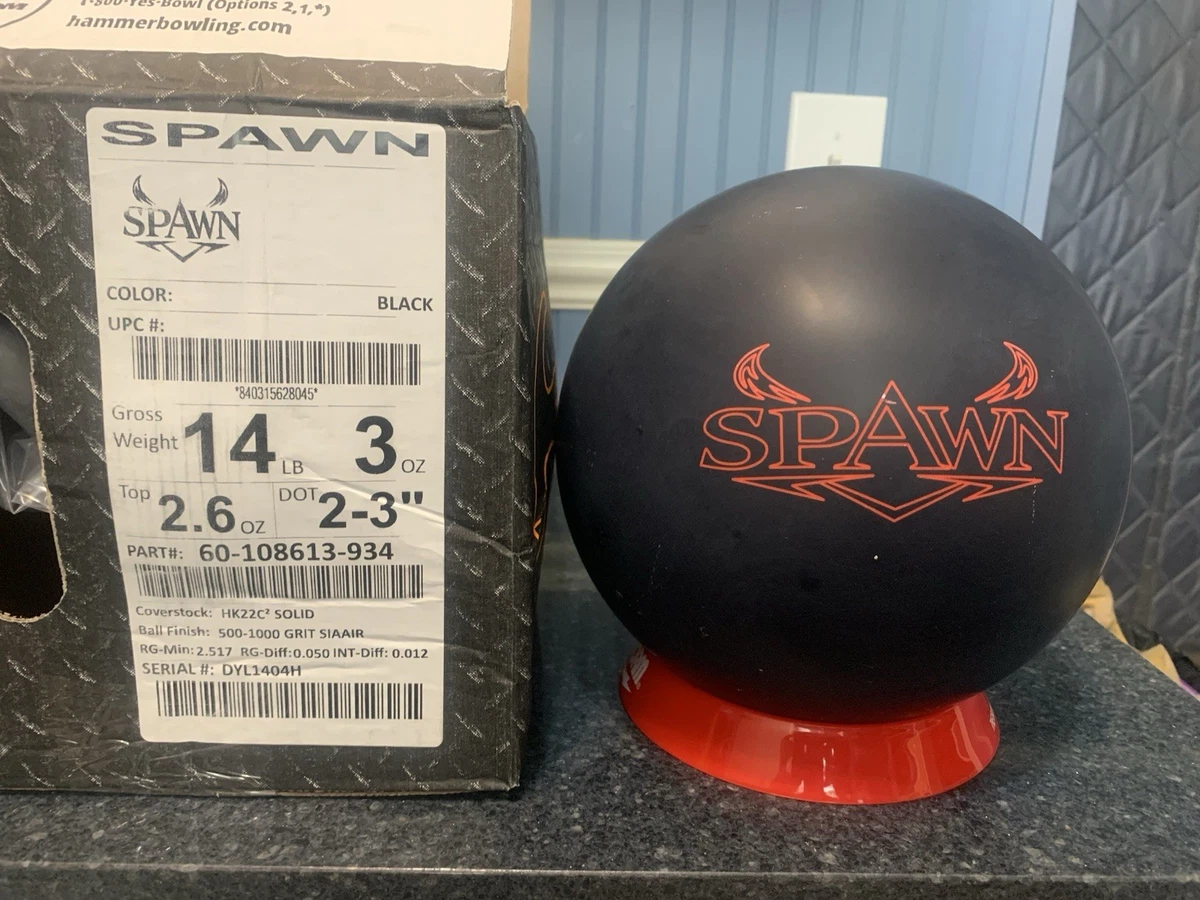 HAMMER よく曲がる14ポンドボ−リング ボ−ル Hammer 14 lbs Bowling