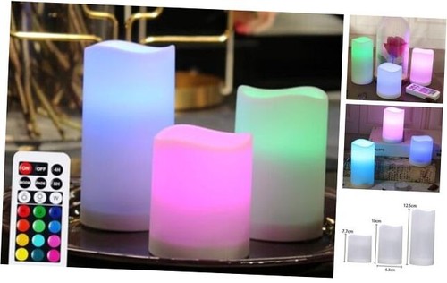 Remote Control flameless LED Candle Light, Outdoor/Indoor Color ...
