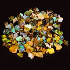 Cut Grade Opal Rough Lot AAA Grade 200 Cts Large Size Ethiopian Welo Opal Raw