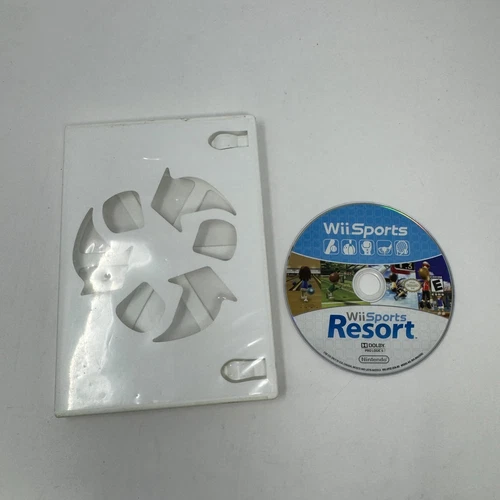 Wii Sports and Wii Sports Resort 2 in 1 Combo - SCRATCHED DISC! NEEDS CLEANING