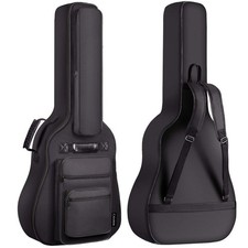 CAHAYA Acoustic Guitar Bag Thick Padding Waterproof Dual Adjustable Shoulder