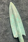 Ancient Bronze Military Arrowhead With Tang — photo 4