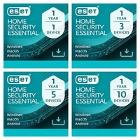 ESET Home Security Essential Antivirus 2026 1 3 5 10 PC Devices EMAIL
