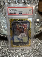 Malik Willis 2022  Prizm Gold 1/10 Auto - No Huddle Psa 9 🔥