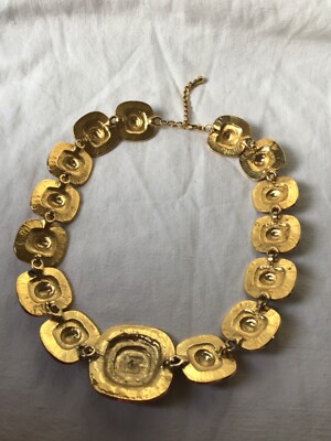 Collier Vintage En Métal Doré - Sans Marque - Modèle #TA# K34