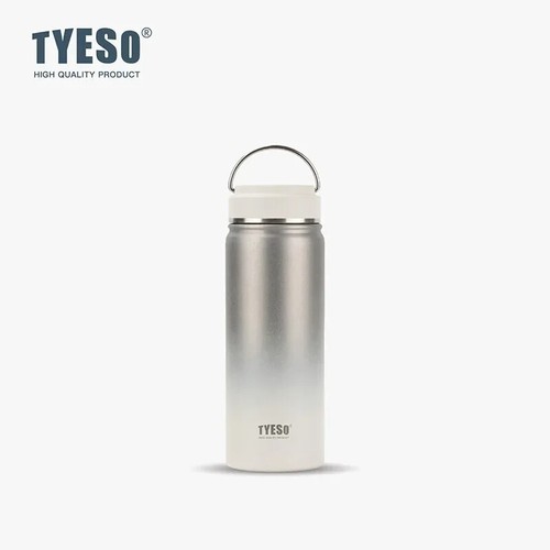 TYESO Water Bottle Vacuum Flask Stainless Steel Insulated Cafe Coffee Travel Cup - Foto 19 di 19