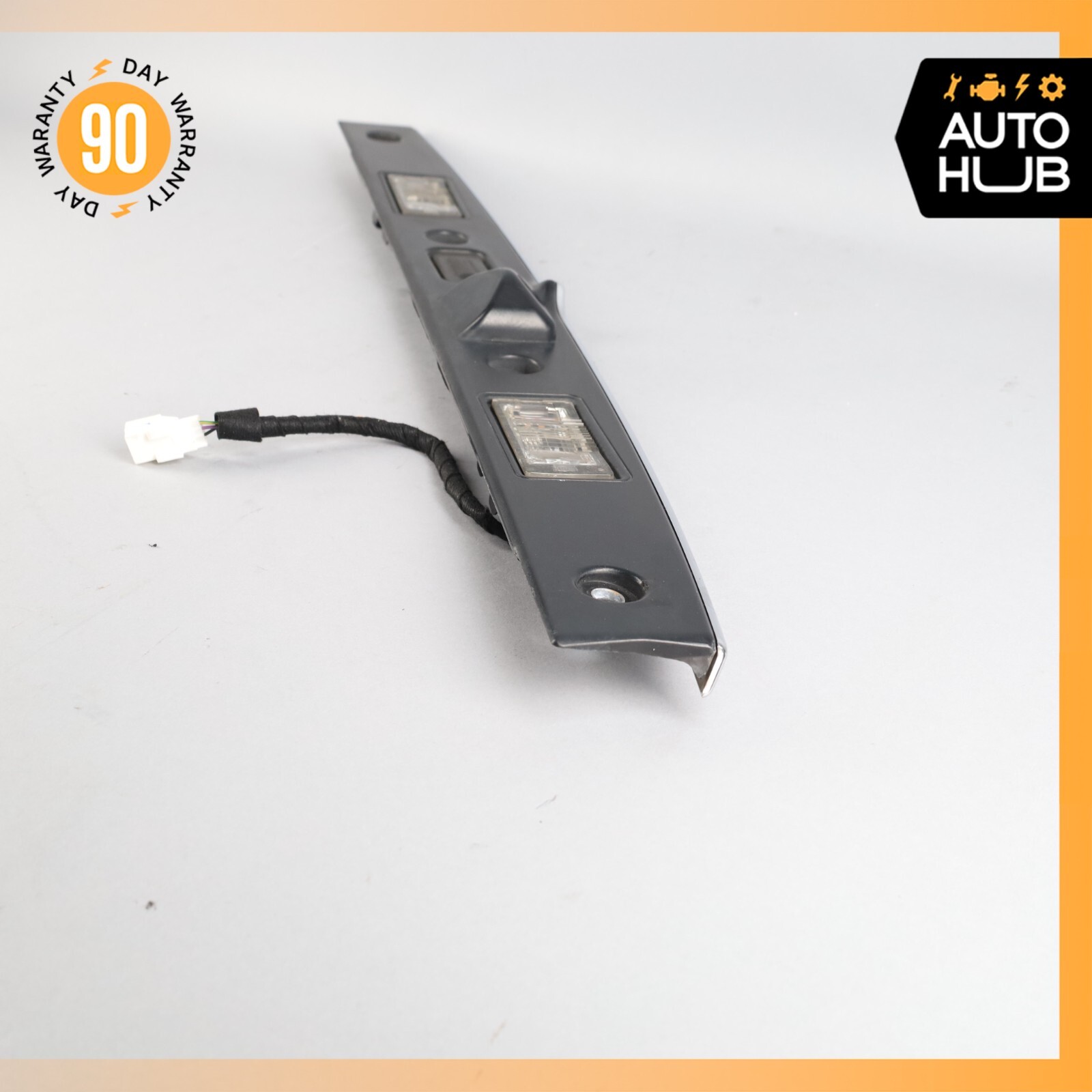14-22 Maserati Quattoporte M156 S Q4 Rear Trunk Lid Moulding Plate w/Lights OEM