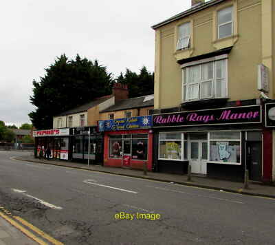 Photo 6x4 Rabble Rags Manor cafe, Maindee, Newport Viewed across Chepstow c2020