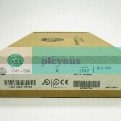 New Factory Sealed AB 1747-BSN SLC 500 Processor Backup Scanner Module 1747-BSN