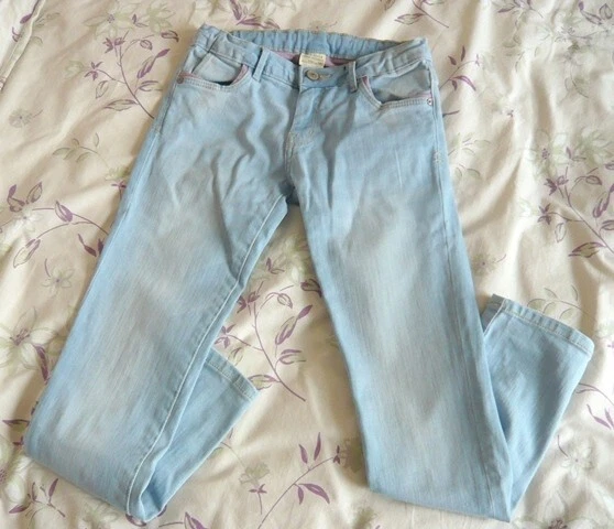 Collant bleu marine court - Fille - Zara - Taille 13/14 ans - Label Emmaüs