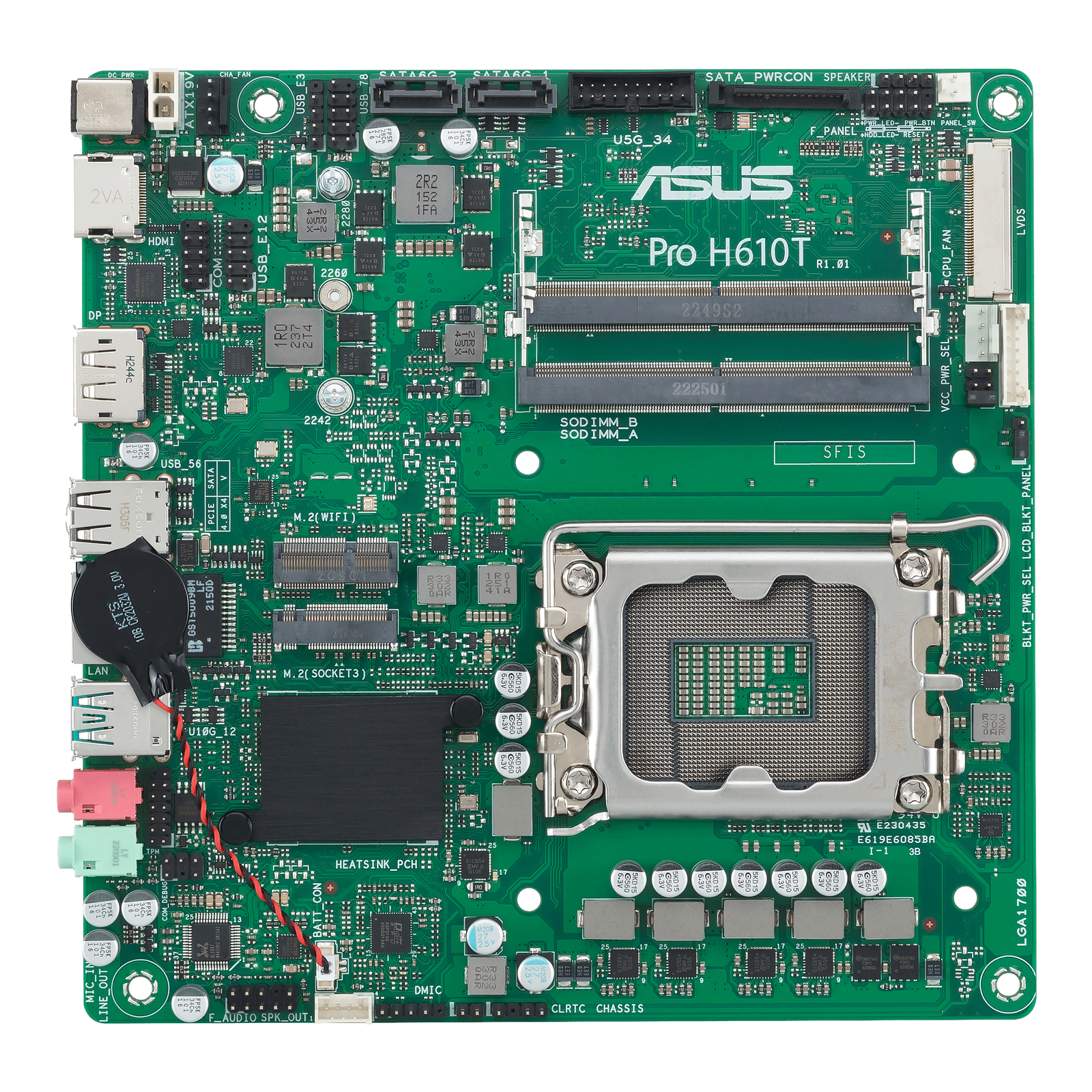Scheda madre ASUS PRO H610T-CSM (1700)