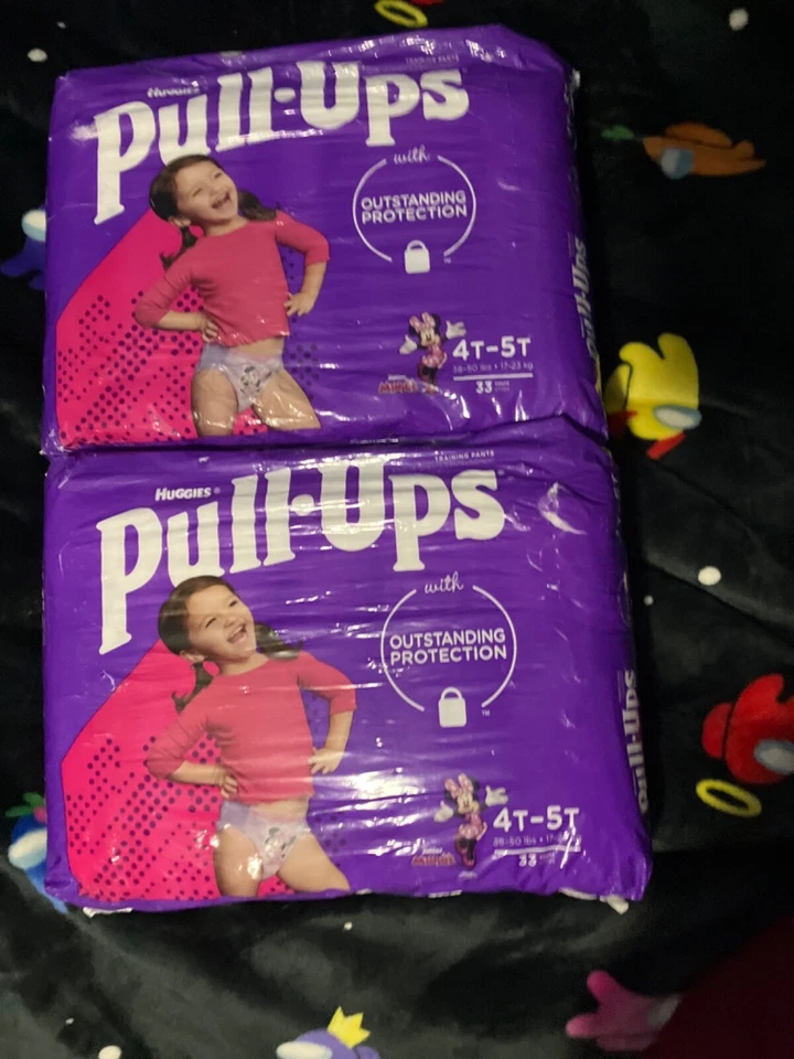 Huggies pull ups 4t-5t design feminino Minnie Mouse contagem 33  - Imagem 2 de 4