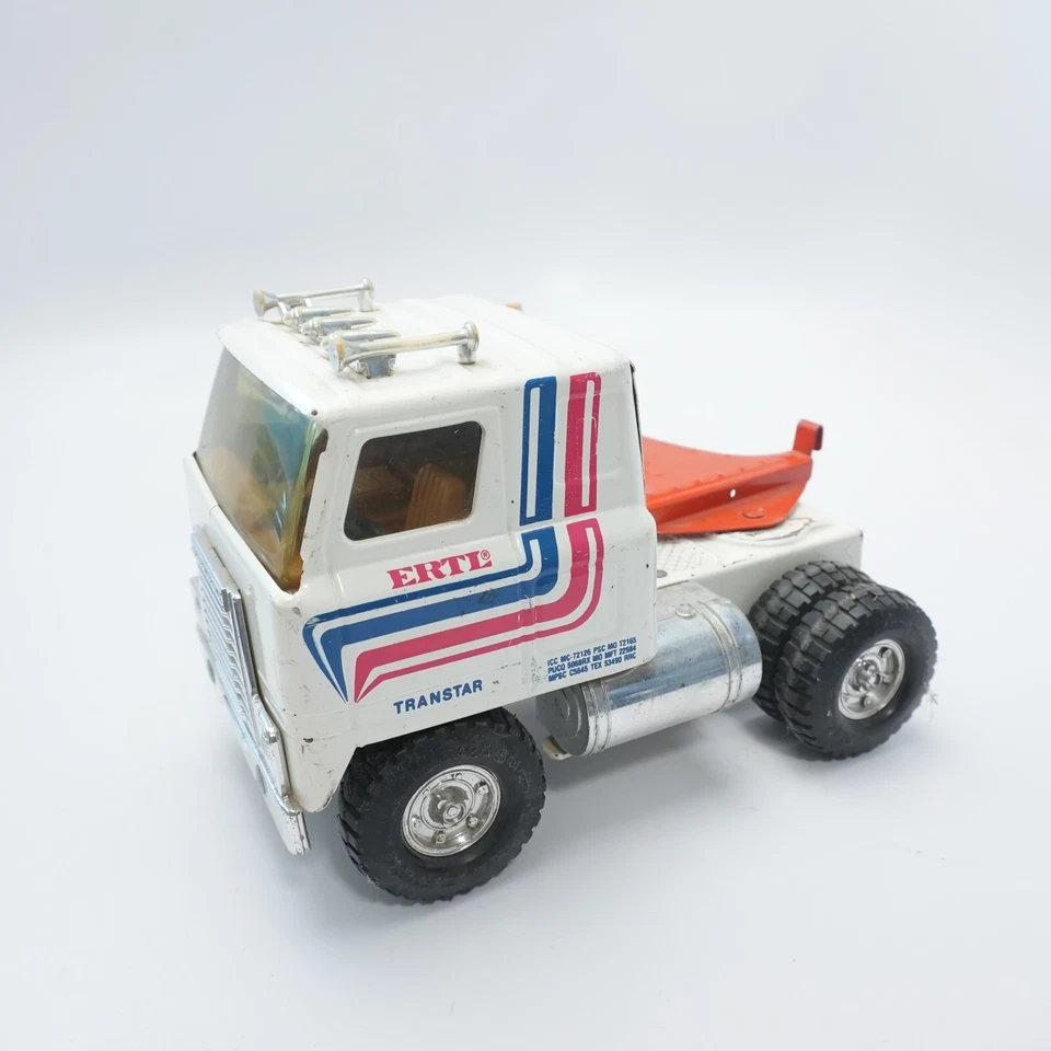 Vintage Ertl 21" Long Log Trailer Transtar International Tractor Pressed Steel - Image 3 of 4