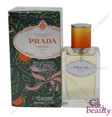 Prada Milano Infusion Fleur D' Oranger Du for Women 1.7oz/50ml Edp New In Box