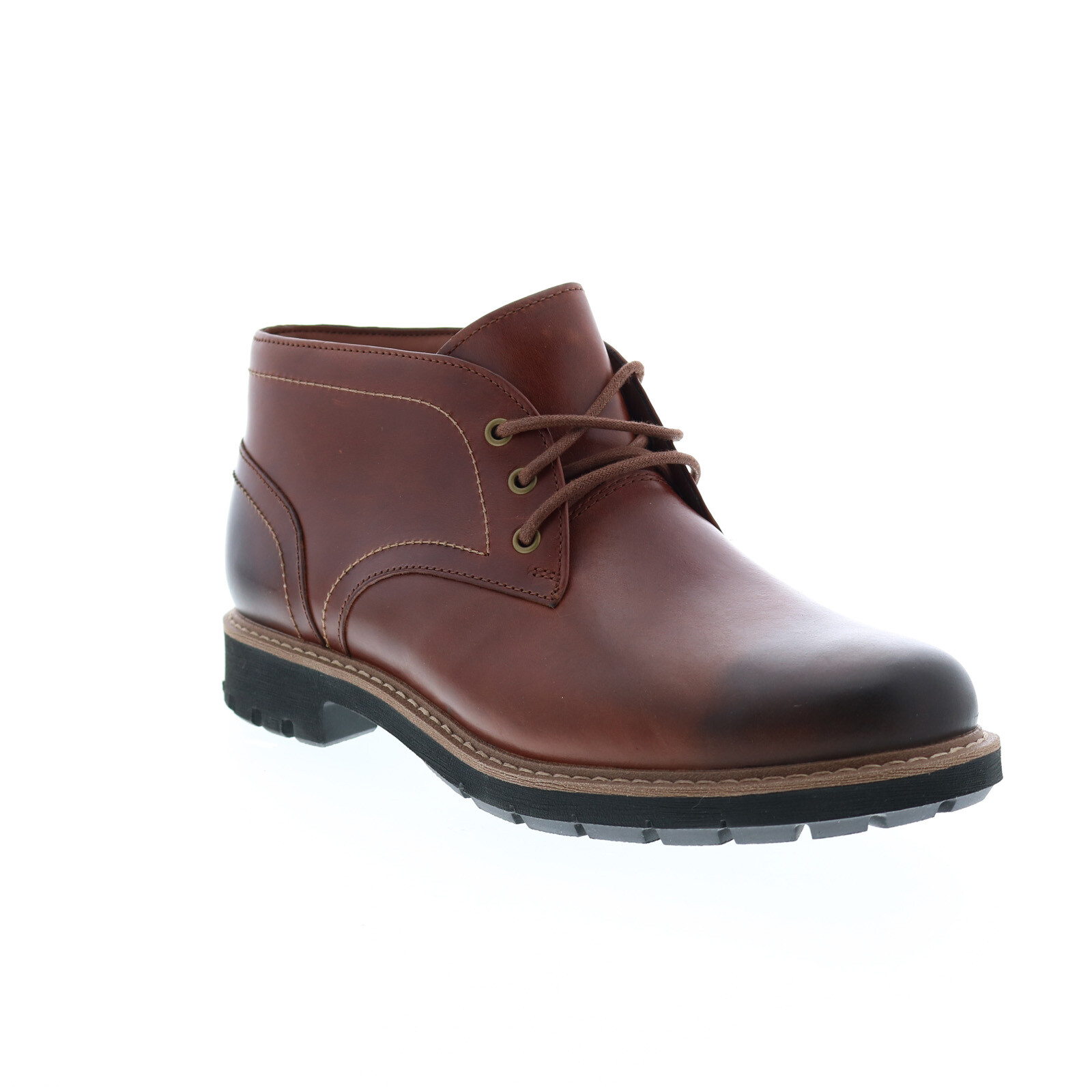 clarks weaver leather tan