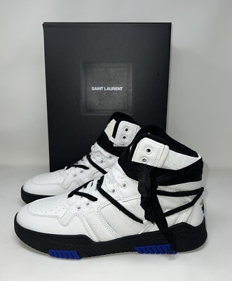 SAINT LAURENT Smith Men s Cure Trainer Sneakers Shoes 43 NEW Authentic