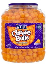 Utz Cheese Balls, 23 oz Barrel