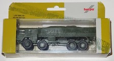 Herpa MiniTanks - MAN LKW 8x8 10t Kran - 1:87 H0 - 454/464 - neu OVP