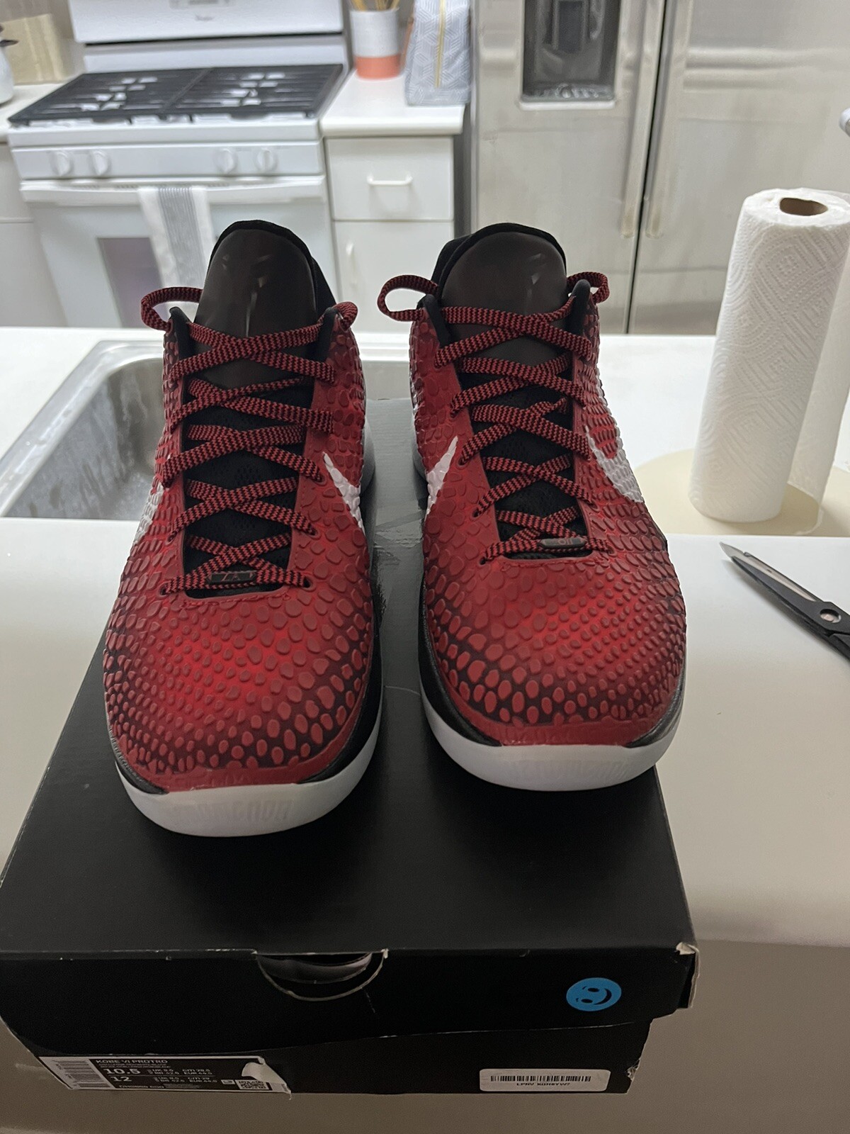 kobe 6 red black