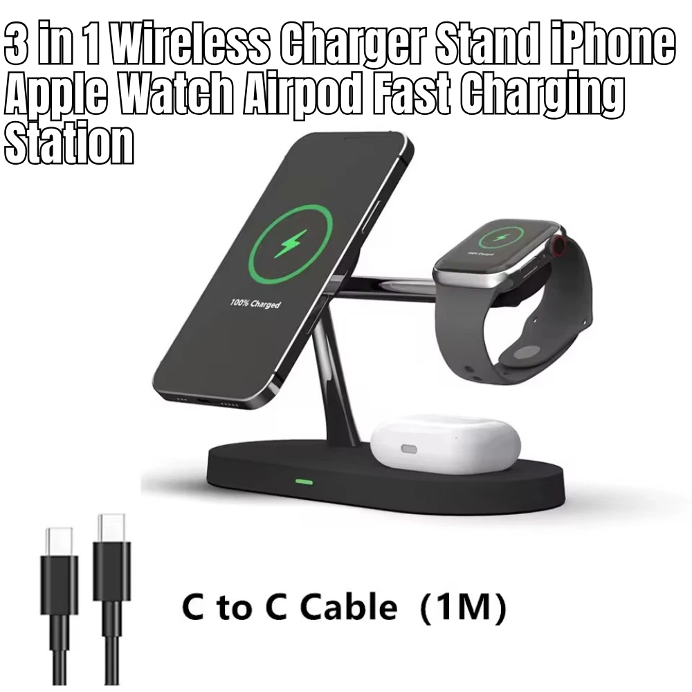 3 in 1 Wireless Charger Stand