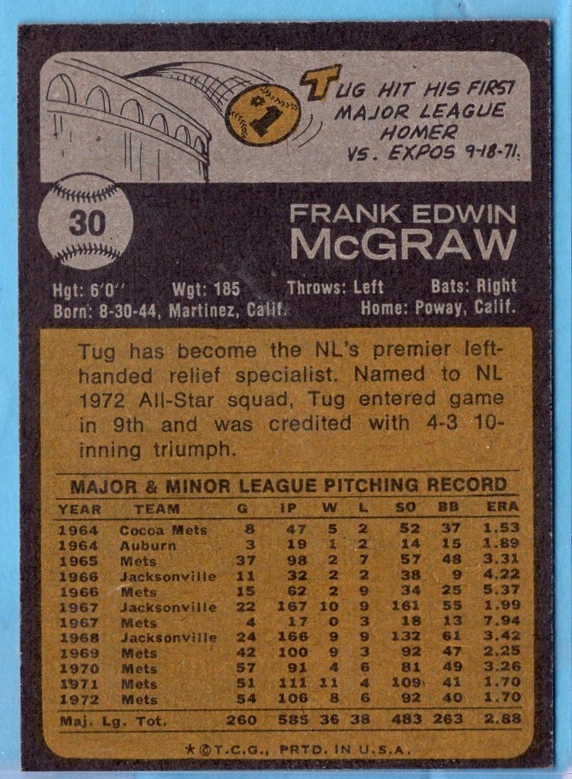 1973 TOPPS BASEBALL CARDS - PICK YOUR  FAVORITE 1-199 - Picture 68 of 380