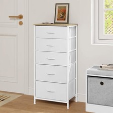 WOLTU White Chest of Drawers Modern Bedroom Furniture Storage Cabinet Toy Box