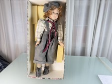 Künstlerpuppe Ruth Treffeisen Vinyl Puppe 60 cm. Top Zustand  