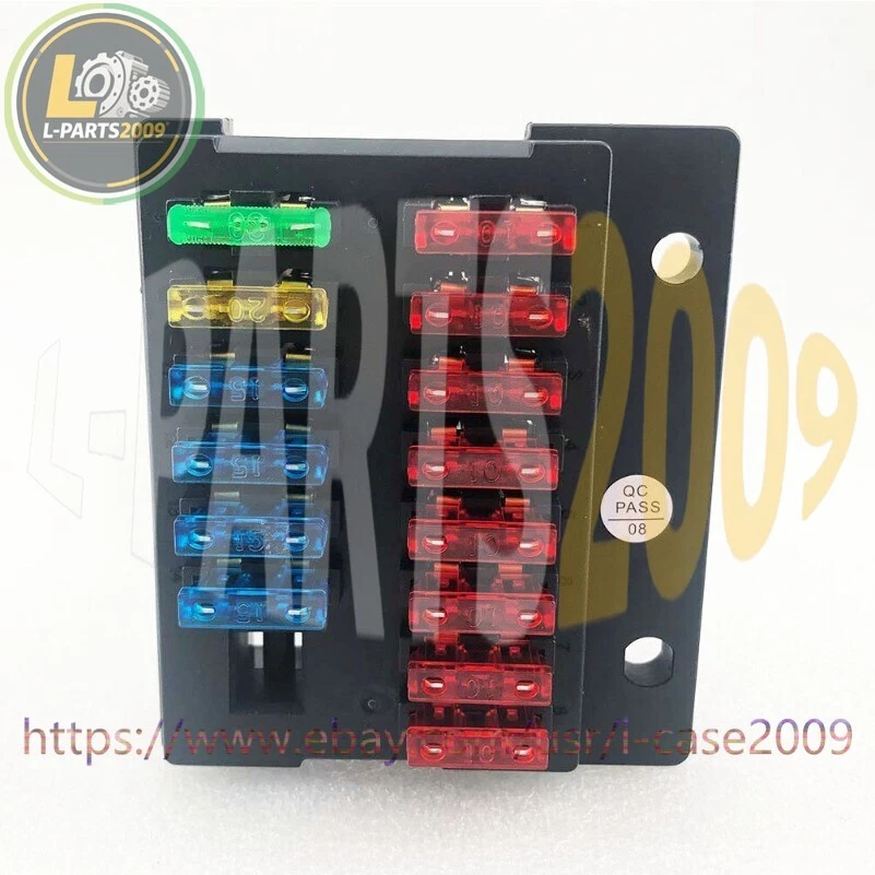 Caja de fusibles AFT 2510-1010 para excavadora Daewoo Doosan DH220-7/-9 Foto 2 de 2