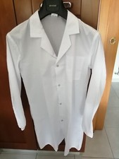 Camice Leggero Medico bottoni a pressione elastico polsi UNISEX Tasca int. TG 48