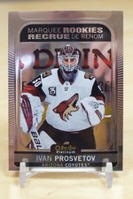2021-22 OPC Platinum Marquee Rookies #254 Ivan Prosvetov - Arizona Coyotes