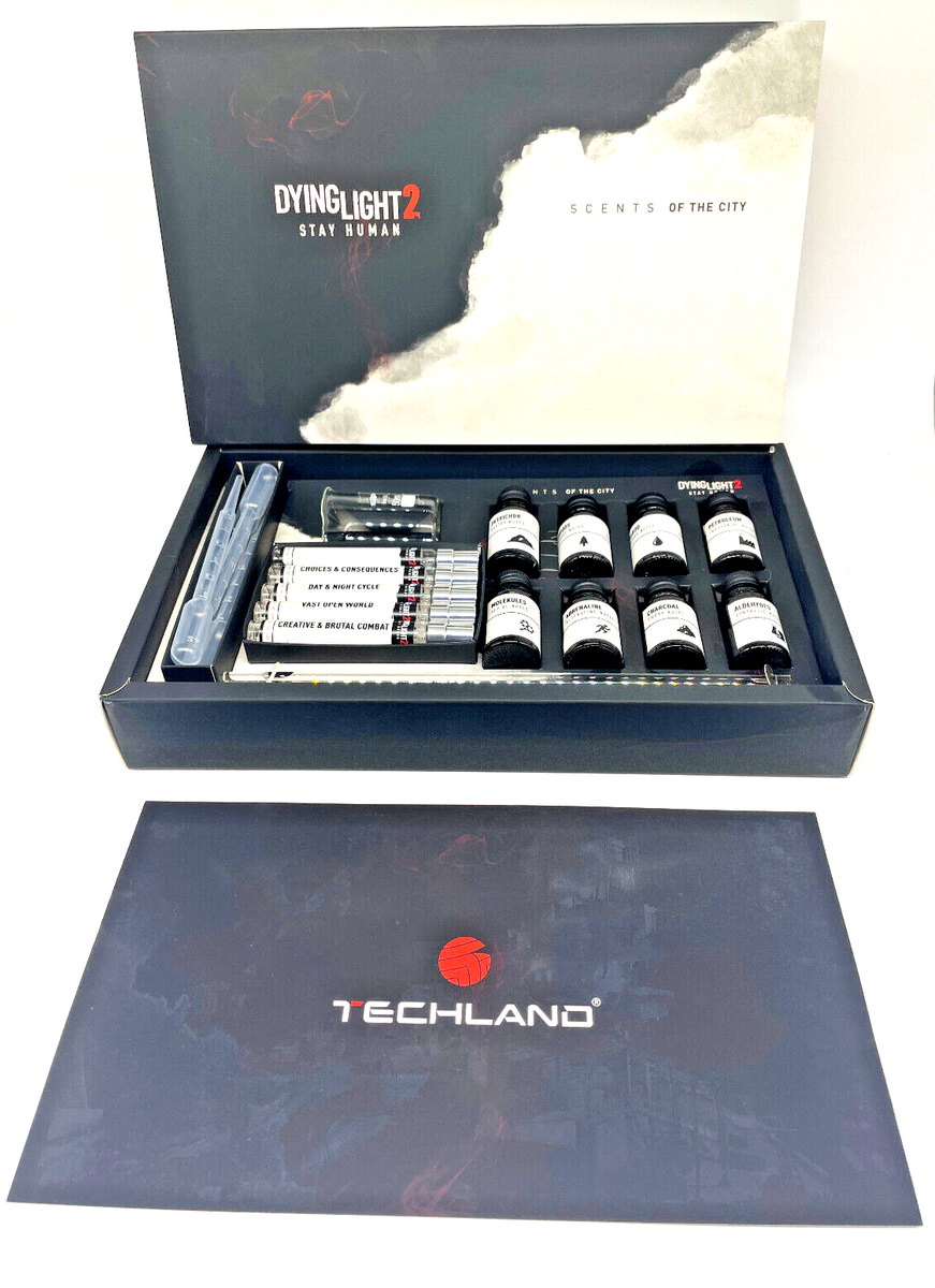 Dying Light 2 Scents of the City Parfume SET BY TECHLAND DL Stay Human  ULTRARARE