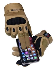Riparo Tactical Touchscreen Men's Gloves Military Shooting Hunting Riding - Sand