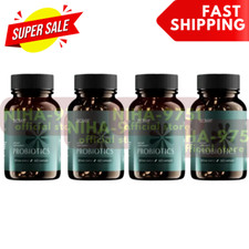 4 Bioma Probiotics for Digestive Health, 3-in-1 Gut Health Formula, 60 Capsules