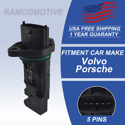 MAF Mass Air Flow Sensor for 97-14 Volvo C30 V70 S40 2.5L Porsche 911 3.6L 3.8L